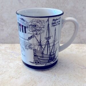 Vintage Bruce E Hart Plymouth Rock Mug Coffee Cup
